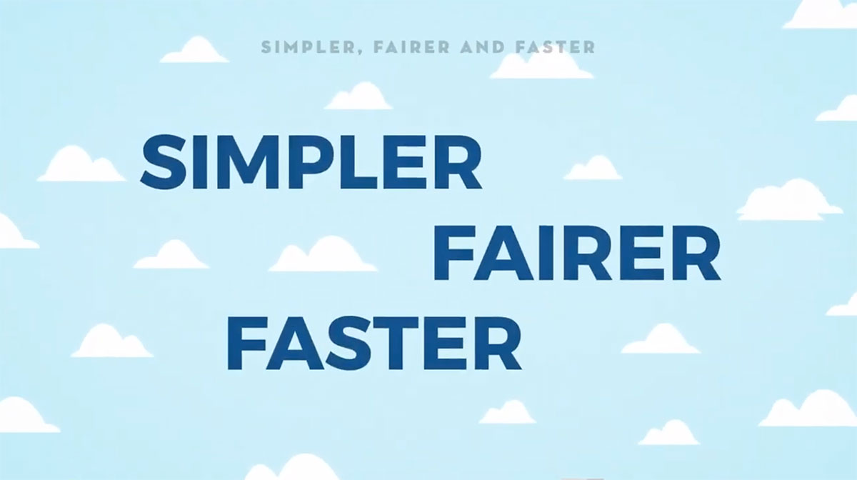 Simpler, Fairer, Faster